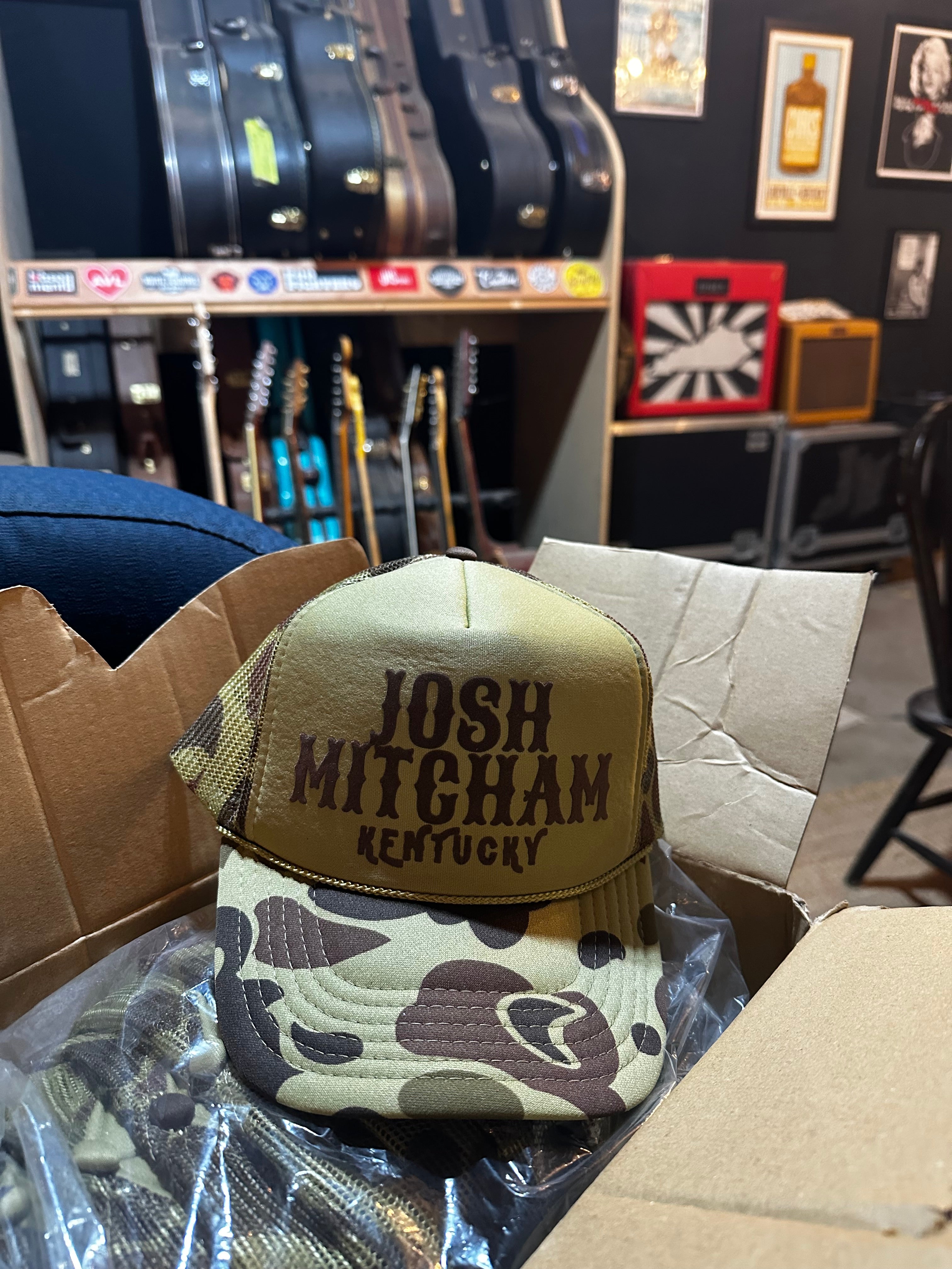 Josh Mitcham- Camo Trucker Hat